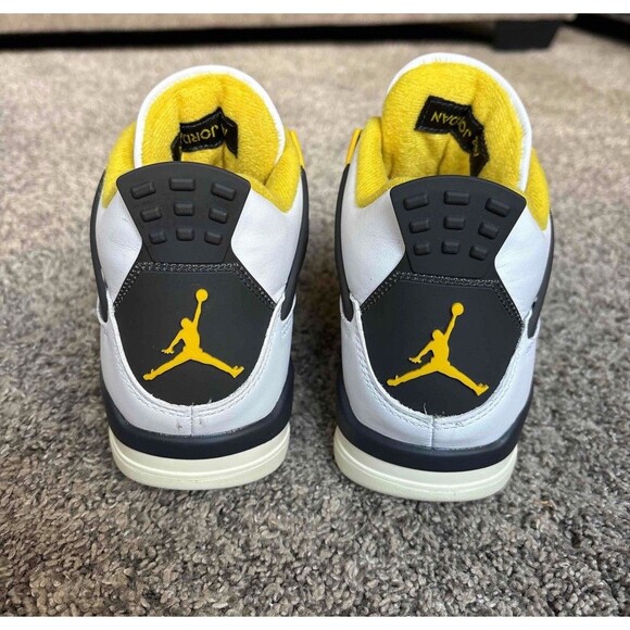 Nike Air Jordan 4 Retro Vivid Sulfur Size 8 Women’s - Picture 4 of 9